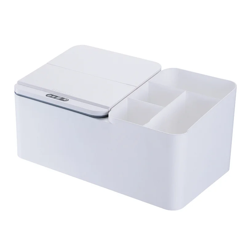 

Intelligent Induction Electric Desktop Storage Box Rack Jewelry Finishing Skin Care Tissue Box Storage Box Office Snack Box