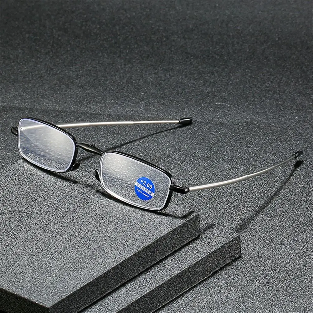 

High-definition Presbyopia Eyewear Lightweight Metal Frame Reading Glasses Vision Care +1.00~+4.0 Diopter Ultra Light Resin Hot