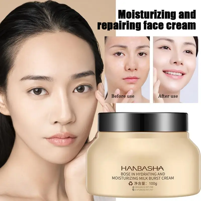 

1~5PCS Boserine Cream Goat Milk Hydrating Moisturizing Repairing Face Cream Rejuvenating Firming Skin Nourishing Cream Skincare