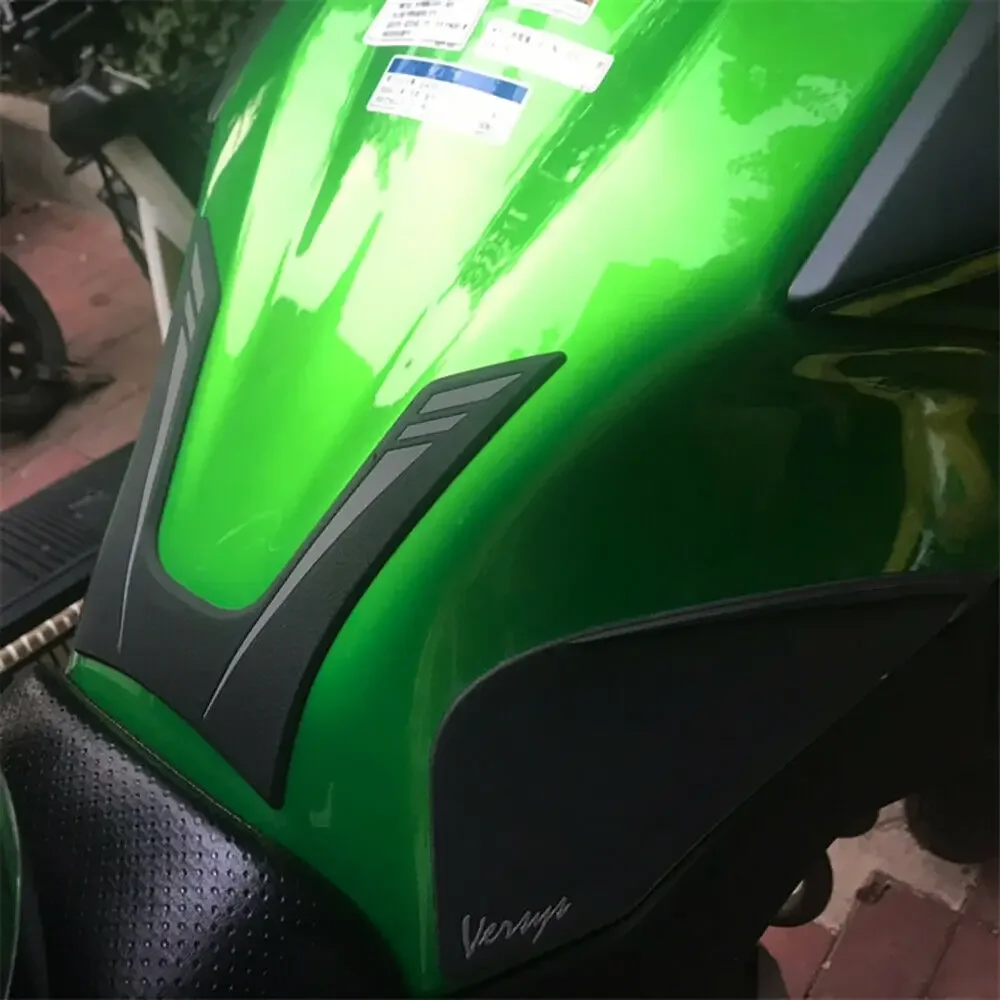 Противоскользящая наклейка боковой наколенник топливная подушка для KAWASAKI Versys X