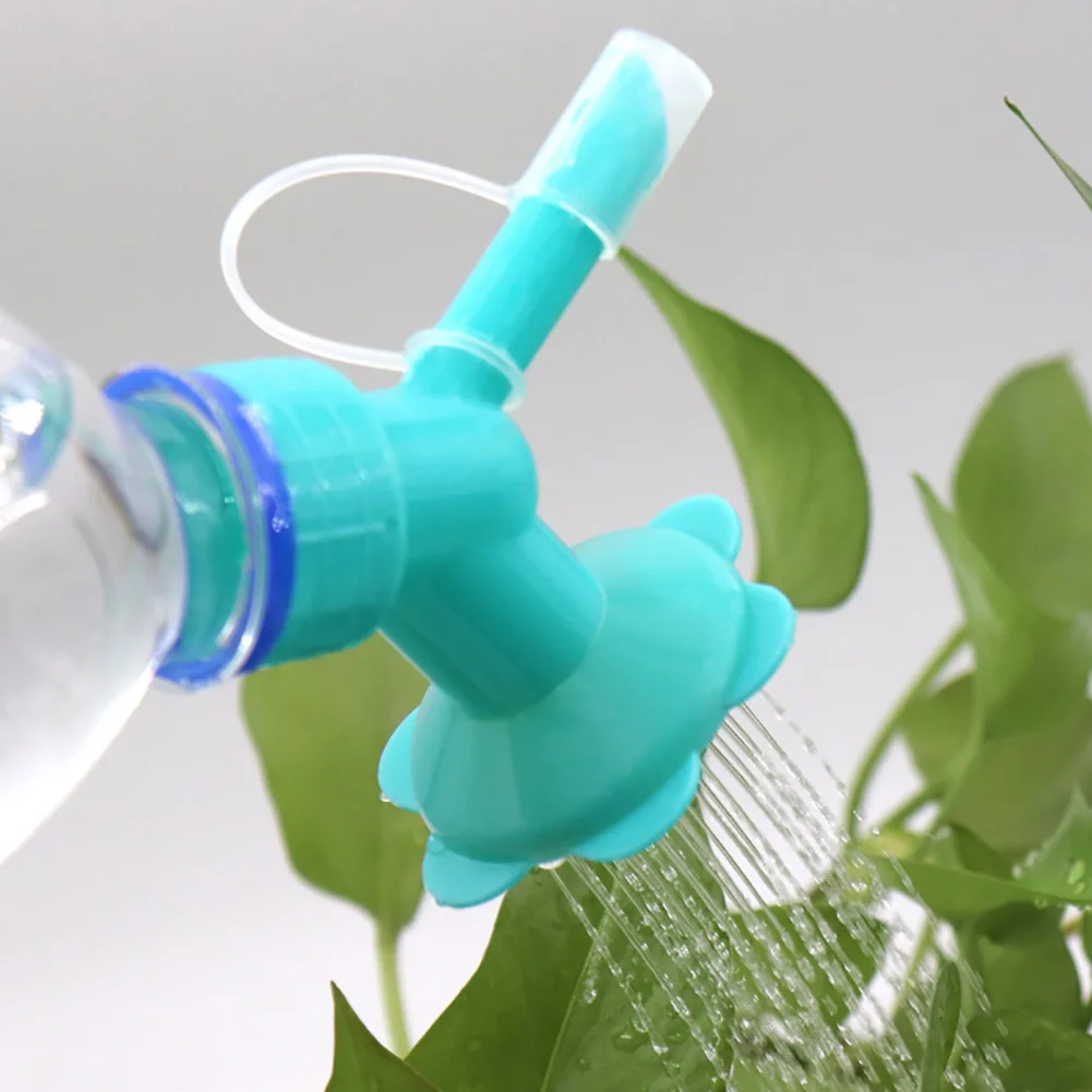 

1 Pcs Bottle Cap Sprinkler PVC Plastic Garden Spray Waterer Sprinkler Plant Watering Nozzle Tool Little Nozzle Sprinkler Head