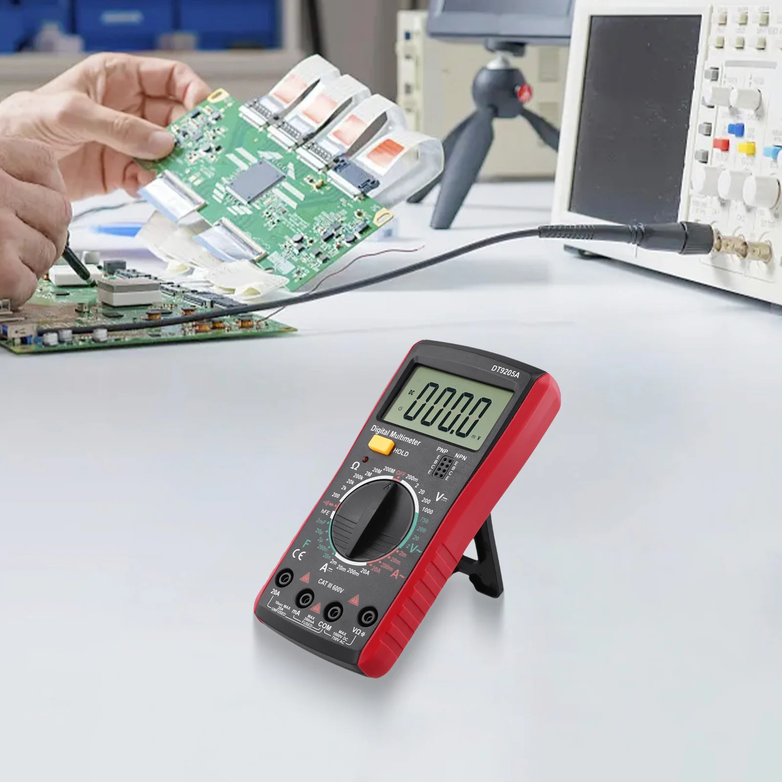 Многофункциональный цифровой измерительный инструмент DT9205A для домашнего