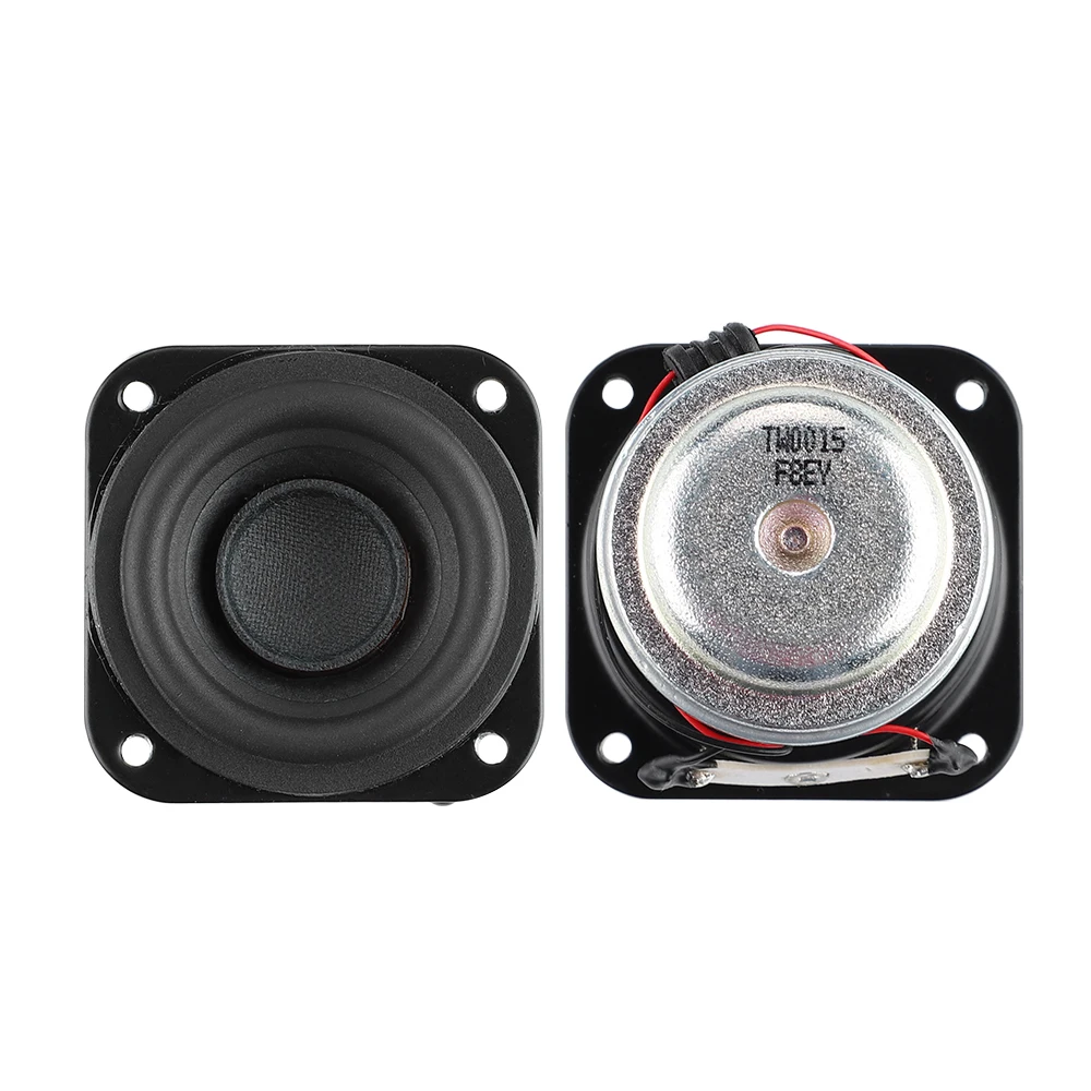 AIYIMA 2 шт. 1 5 дюйма полный диапазон аудио динамик 4 Ом 10 Вт 40 мм 16 ядер резиновый край