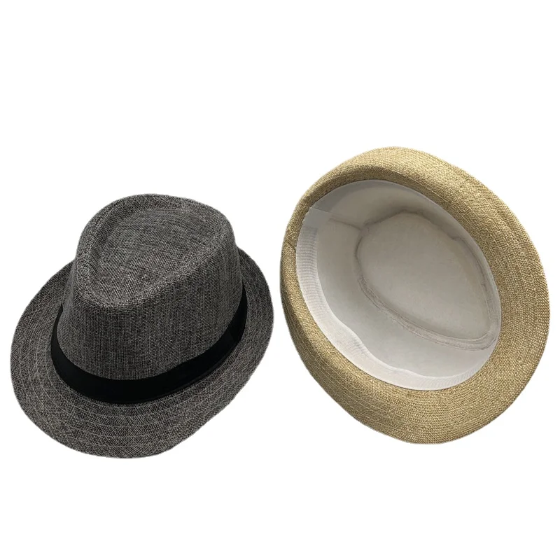

New Hot Unisex Women Men Fashion Summer Casual Trendy Beach Sun Straw Panama Jazz Hat Cowboy Fedora hat Gangster Cap