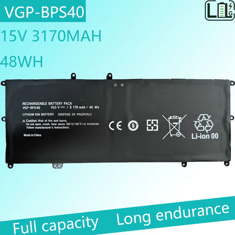 Оригинальное качество VGP-BPS40 аккумулятор для ноутбука SONY Vaio Flip 14A SVF14N SVF 15A SVF15N17CXB