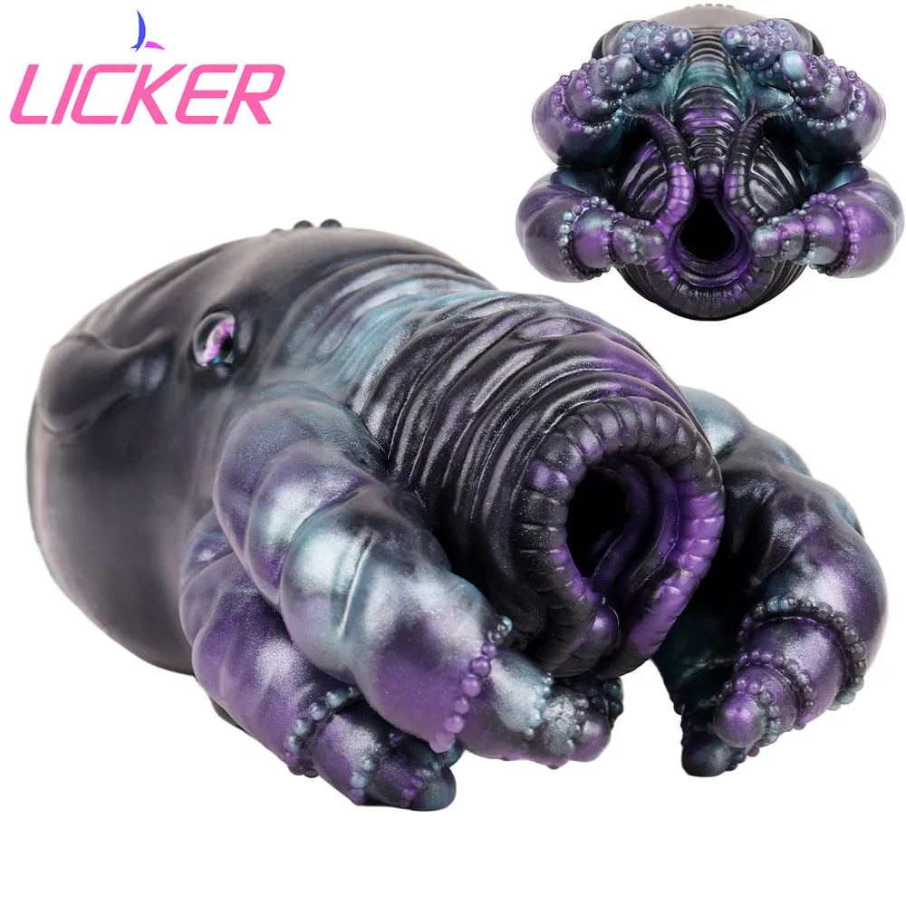 LICKER Monster Мужской мастурбатор силиконовый