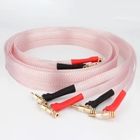 nordost valhalla hifi speaker cable speaker cable pcocc silver plated loudspeaker cable gold plated locking banana plug