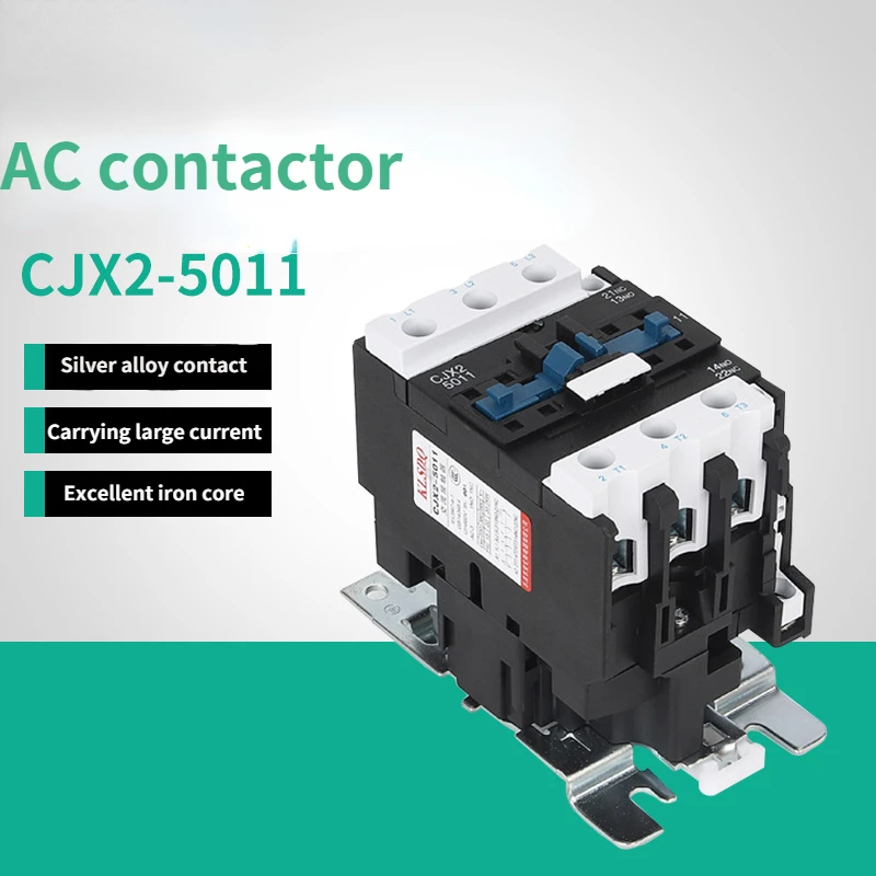 

AC contactor three phase AC contactor 220V 380V cjx2-5011 low voltage contactor