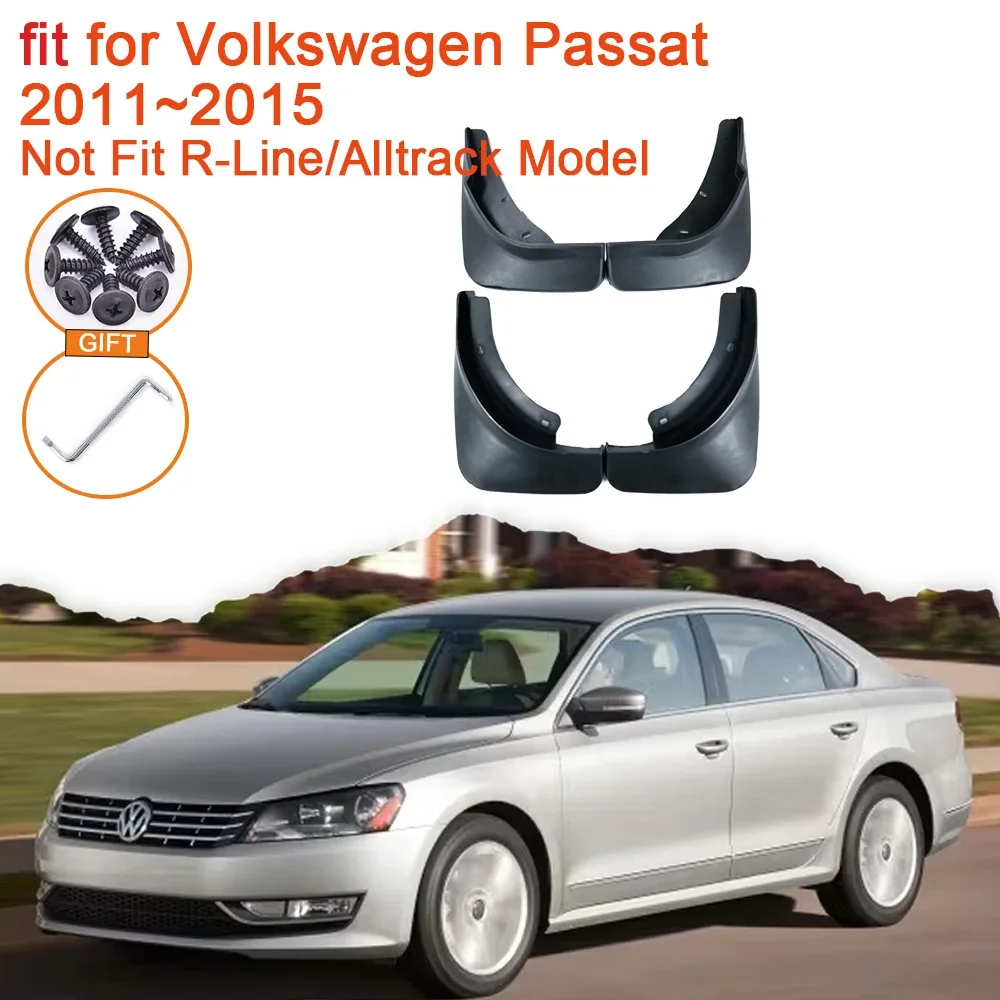 

Брызговики для Volkswagen VW Passat B7 2011 2012 2013 2014 2015, аксессуары, брызговики от грязи, брызговики, откидное крыло,...
