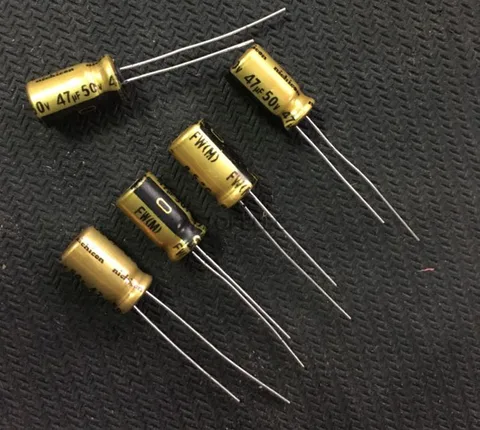 Электролитические конденсаторы Nichicon серии FW, Hi-Fi Audio, 2,2 мкФ/10 мкФ/22 мкФ/47 мкФ/100 мкФ/220 мкФ/470 мкФ/1000 мкФ