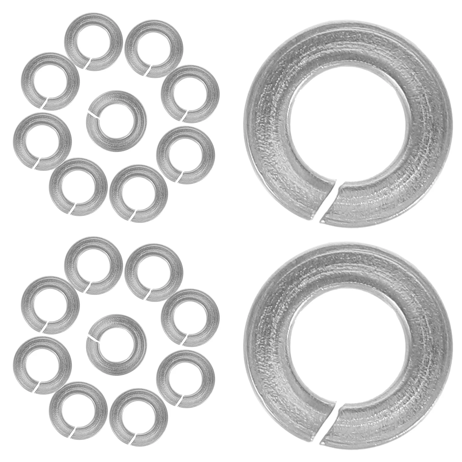 

100 Pcs Washer Repair Spring Thin Metal Gaskets Lock Steel Washers Stainless 304