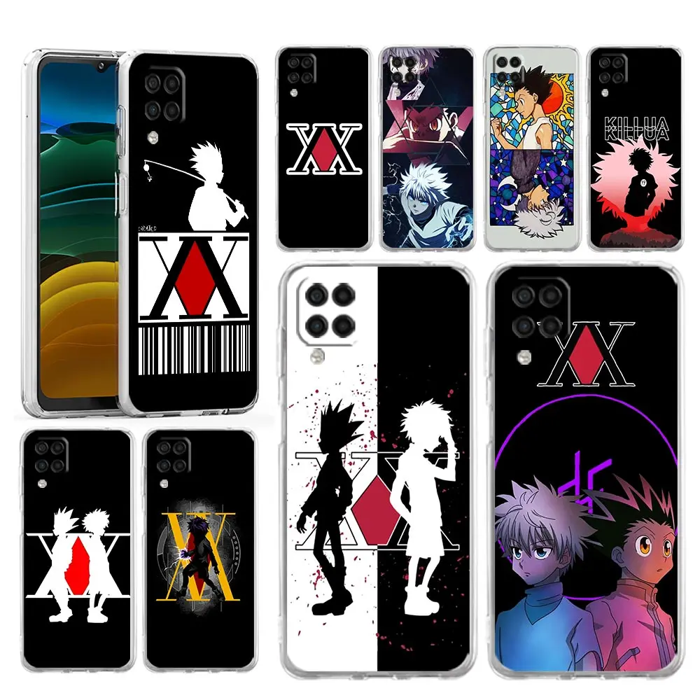 

Case For Samsung Galaxy A13 A23 A33 A53 A73 5G A51 A71 A21S A12 A11 A31 A41 A03s A52 A32 A22 Clear Cover Hunter X Hunter Anime