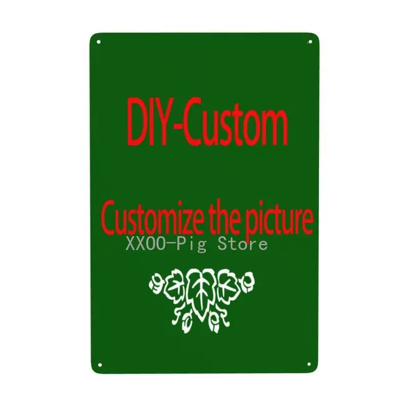 

Индивидуальность Сделано на заказ-Ретро-Бесплатная доставка-модный тренд-металлический жестяной Логотип бара ресторана Кафе Стены Дома Ре...