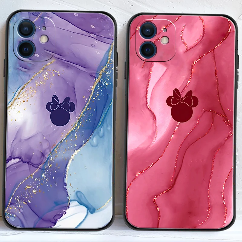 

Marble MIQI Fashion Phone Cases For iPhone 11 12 Pro MAX 6S 7 8 Plus XS MAX 12 13 Mini X XR SE 2020 Funda Soft TPU Coque
