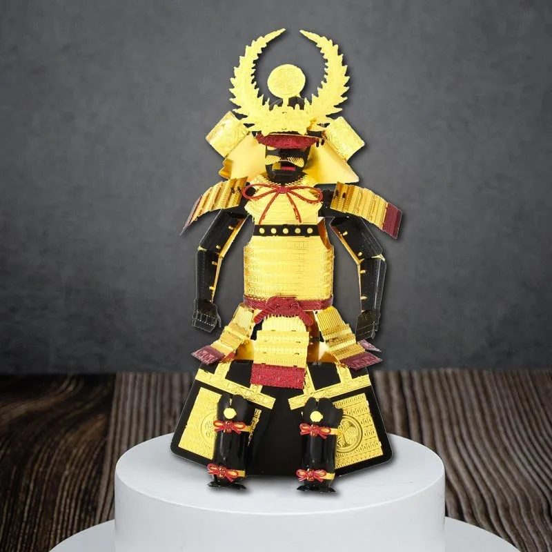 Фото 3d металлическая модель здания Sengoku Daimyo No Yoroi Tokugawa Ieyasu Toyotomi Hideyoshi Oda Nobunaga Sanada Yukimura No Yoroi Toy №2
