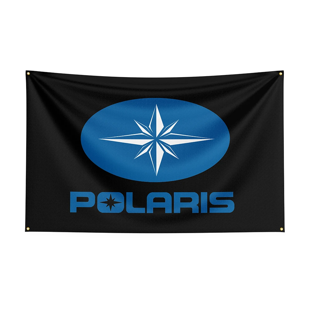 

90x150cm Polaris Flag Polyester Printed Racing Car Banner For Decor