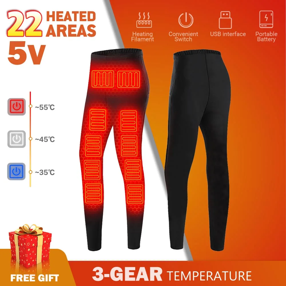 Женское нижнее белье с электроподогревом и Usb флисовые Термокальсоны одежда