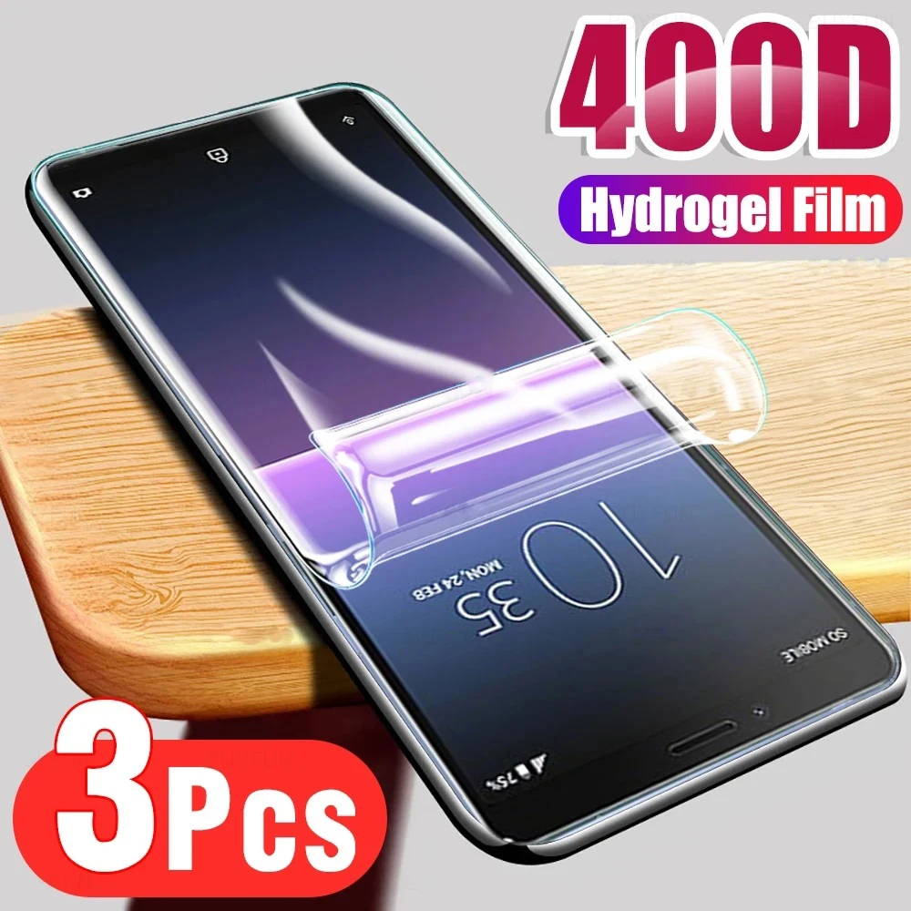 

3PCS Hydrogel Film For Sony Xperia 10 V Xperia 10 10V III Lite 10III 10IV Protective Film Screen Protector Cover