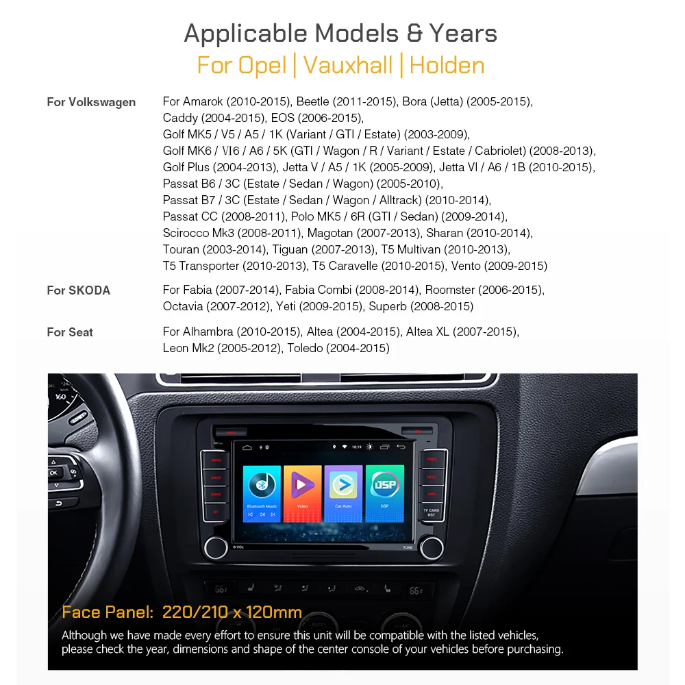 XTRONS 7-дюймовый Android 12 сенсорный экран автомобильное радио четырехъядерный 2 + 32