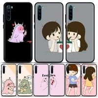 cute couple cartoon phone casefor redmi k40 k40s k50 6 6a 7 7a 8 8a 9 9a 9c 9t 10 10c pro plus gaming silicone case