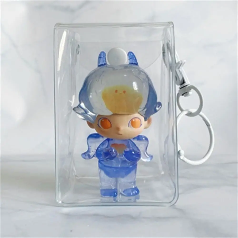 Витринный пакет ПВХ куклы дисплей брелок прозрачный пыленепроницаемый с
