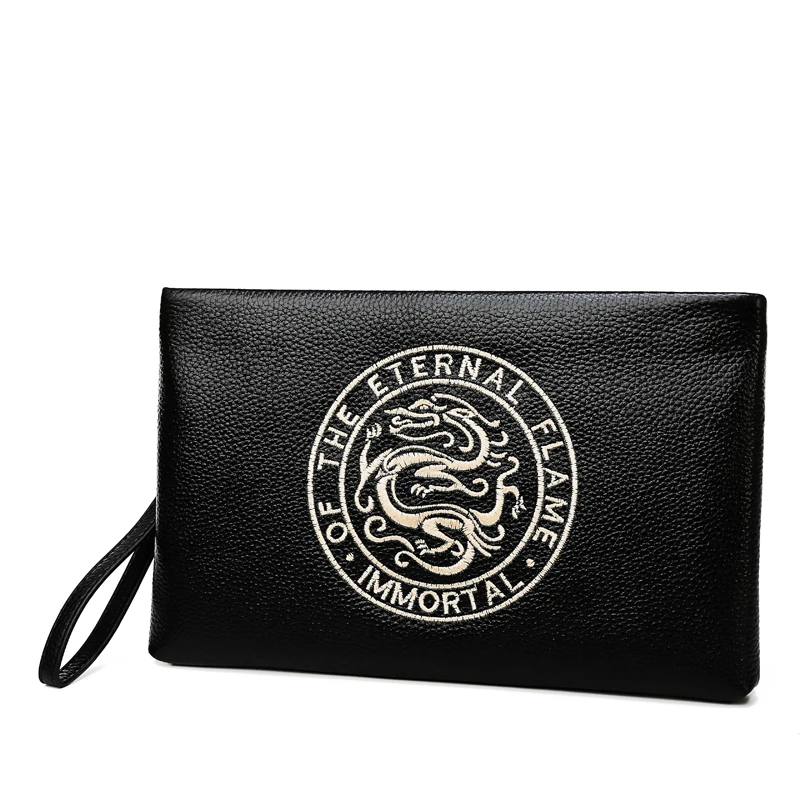 100% натуральная кожа роскошная брендовая мужская деловая сумка качественный