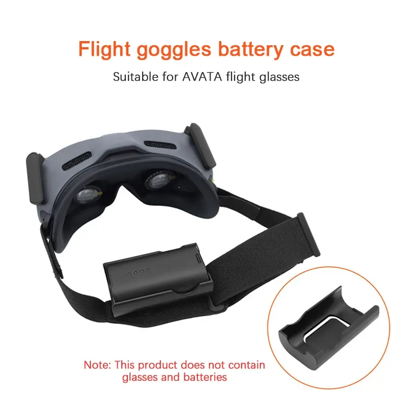 

For DJI AVATA FPV Goggles 2 V2 Headband Back Battery Clip Hanging Bracket Holder