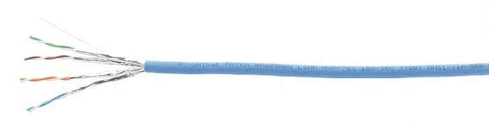 Кабель витая пара STP 6 кат. 4 пары Kramer BC UNIKat/LSHF 305M 99 0461305 экранированная пленумная 305м