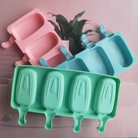 silicone ice cream mold for magnum silicone molds with wood stick cakesicles dessert diy homemade popsicle mold ice cube mould