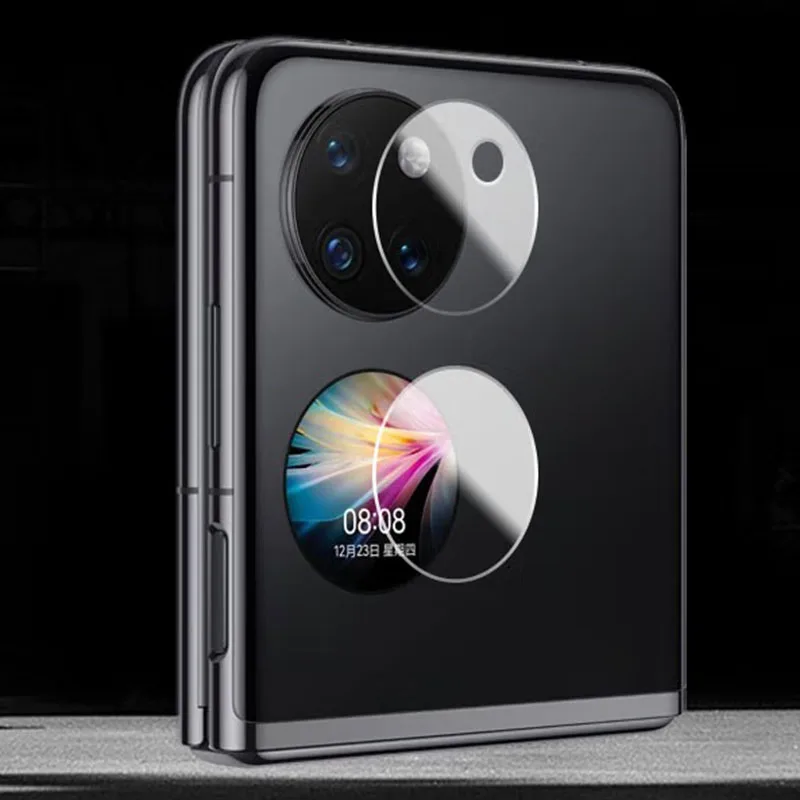 

Карманный объектив камеры для Huawei P50, закаленное стекло, защита для Huawei P50Pocket 2.5D 9H, защита объектива от царапин, защитное стекло