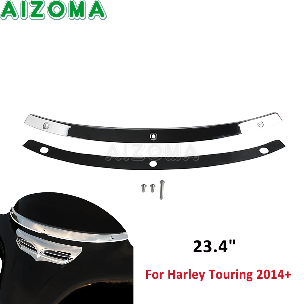 

Накладки на лобовое стекло мотоцикла для Harley Touring Road King Electra Glide Road Glide Street Glide 1996-2025 гг.