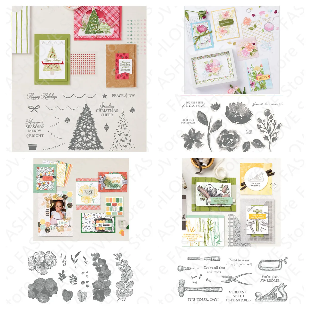 

Metal Cutting Dies And Clear Stamps For DIY Scrapbook Decor Embossing Template Greeting Card Craft Handmade 2022 New Arrivals