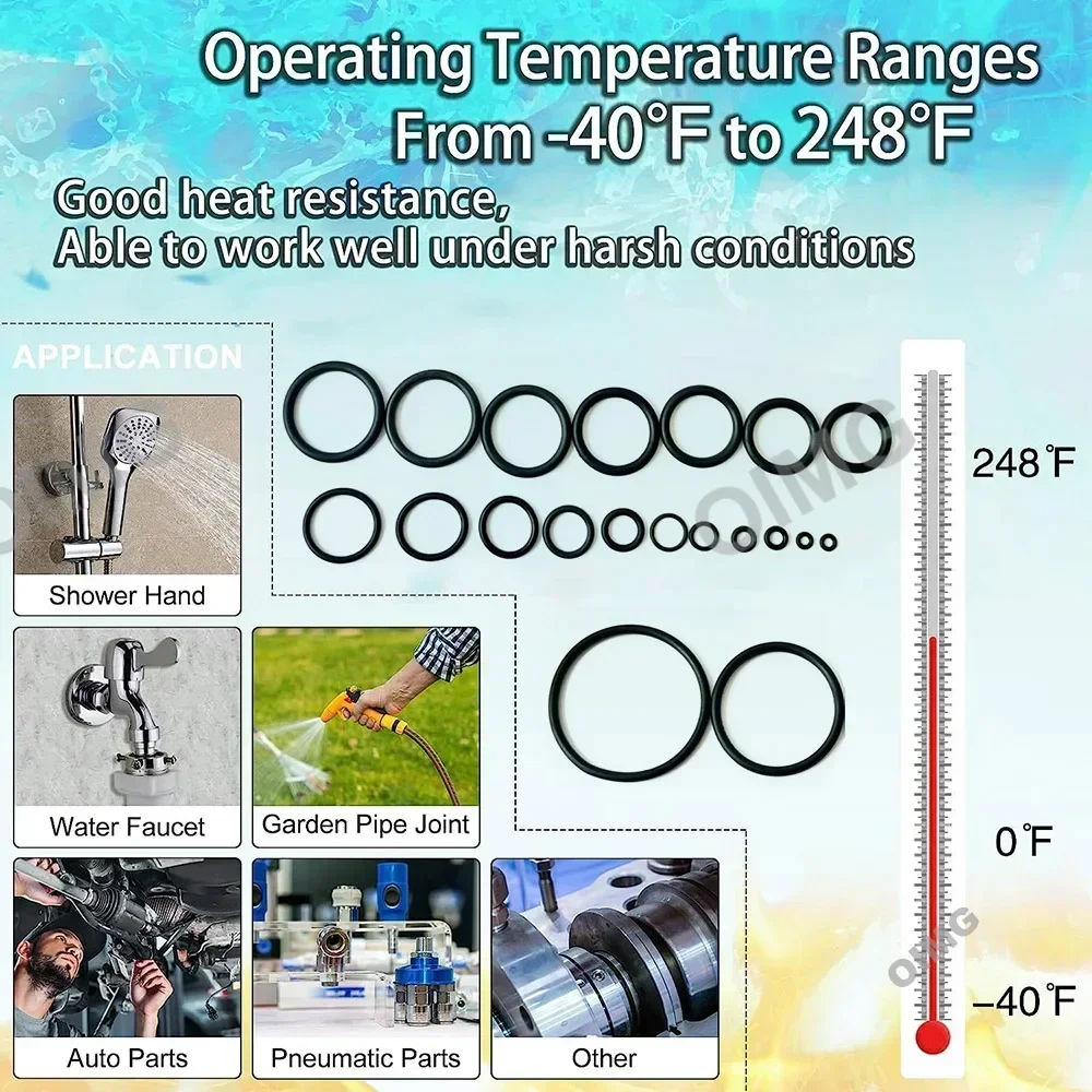 Комплект уплотнительных колец из нитриловой резины 32 размера