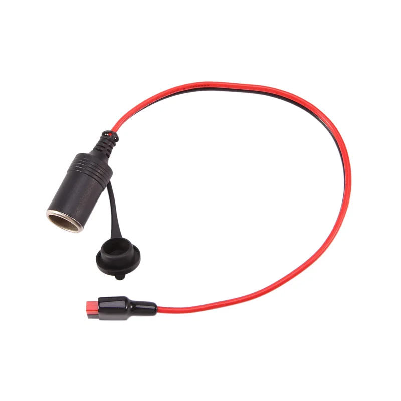 Фото A08E-12V Женский прикуриватель 12AWG 30A Кабель для тяжелых условий эксплуатации с силовым столбом Anderson для передачи устройства/подключения 0,5 м №3