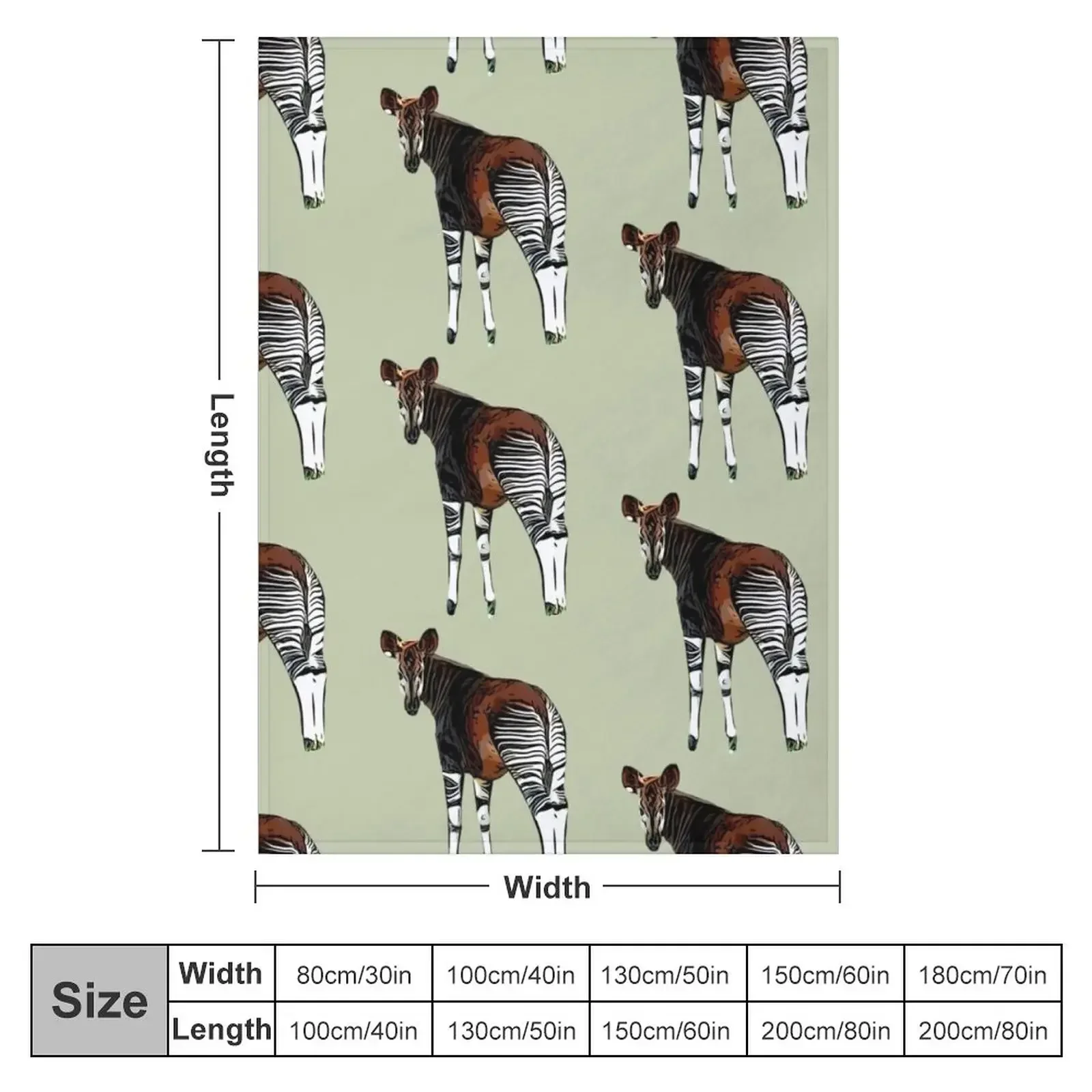 Okapi плед одеяло Furrys одеяла и пледы постельное белье Хэллоуин
