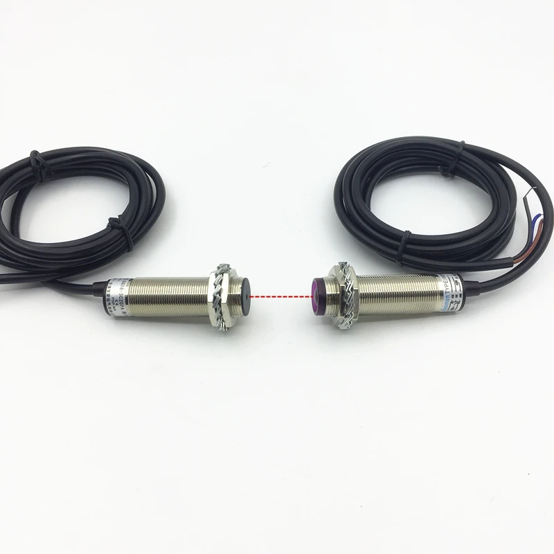 Тип сквозного луча M18 лазерные датчики большое расстояние обнаружения 50 м