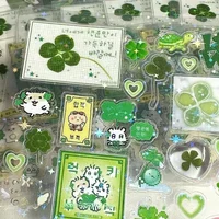 Набор наклеек в зелёном цвете #2