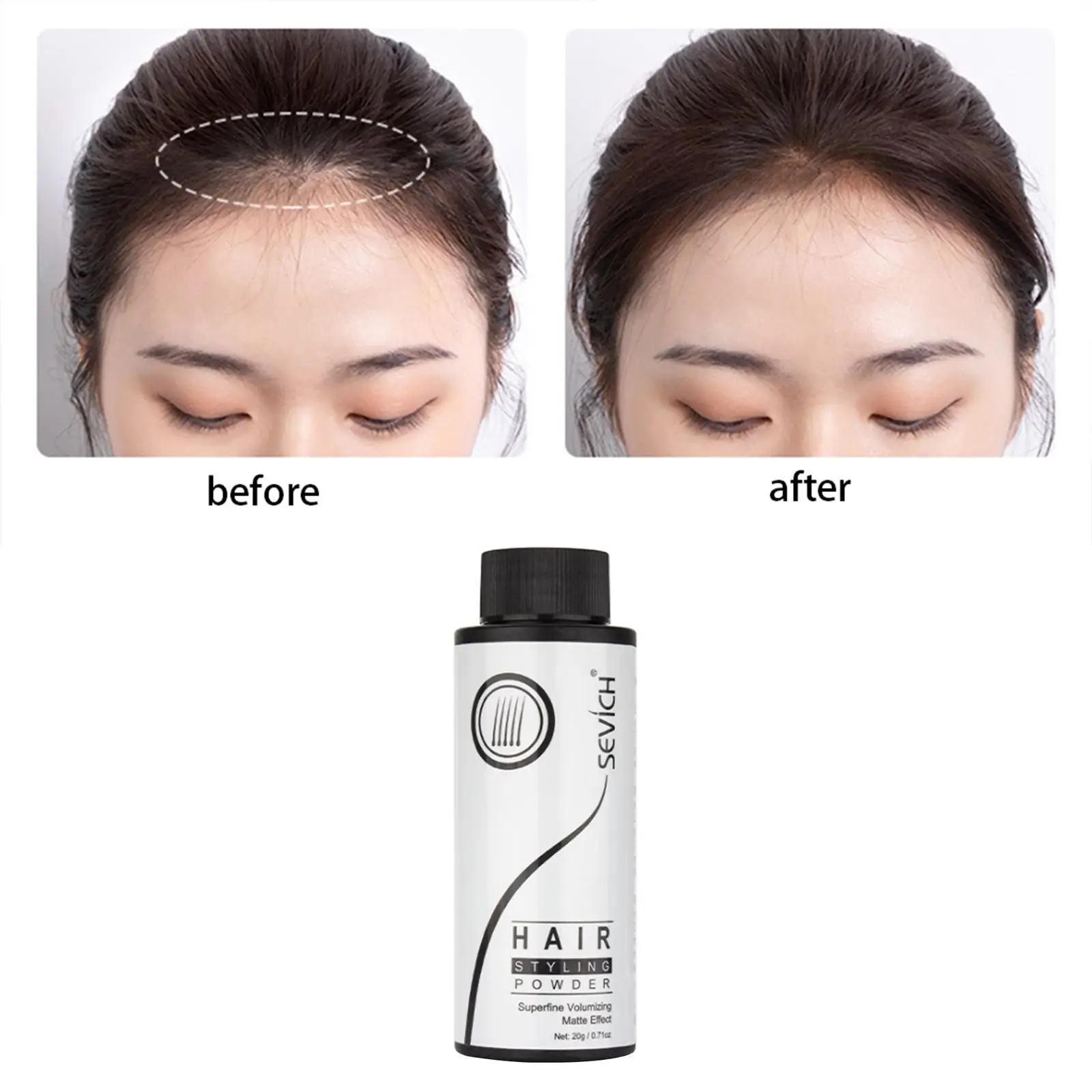 

Пудра для волос, пудра для волос с добавлением текстуры, Стайлинг волос, текстура