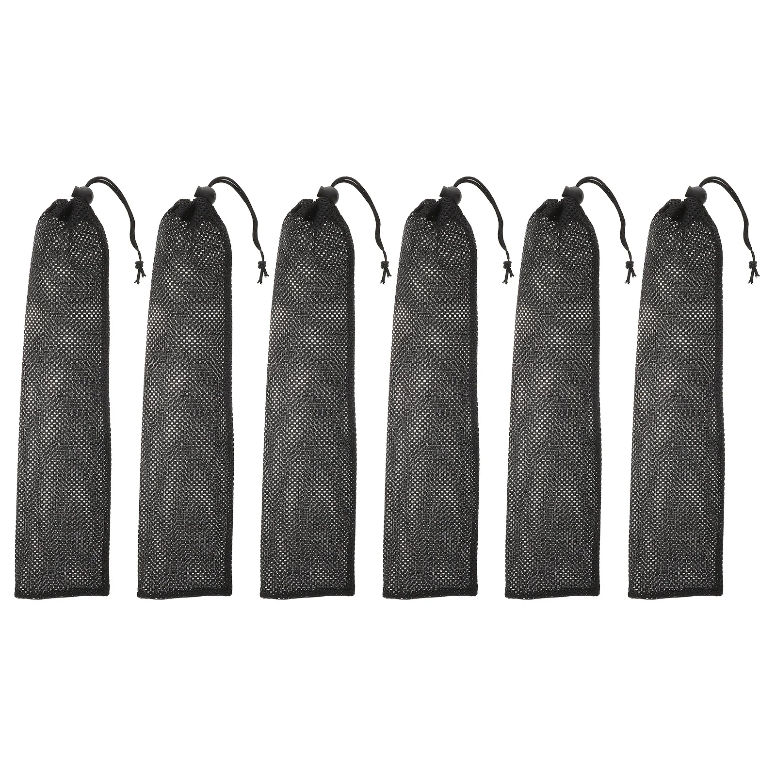 

6pcs Hanging Bird Feeder Mesh Bag Wild Bird Nut Feeder Garden Bird Peanut Container Tube for Outdoor Garden Bird Watching Black