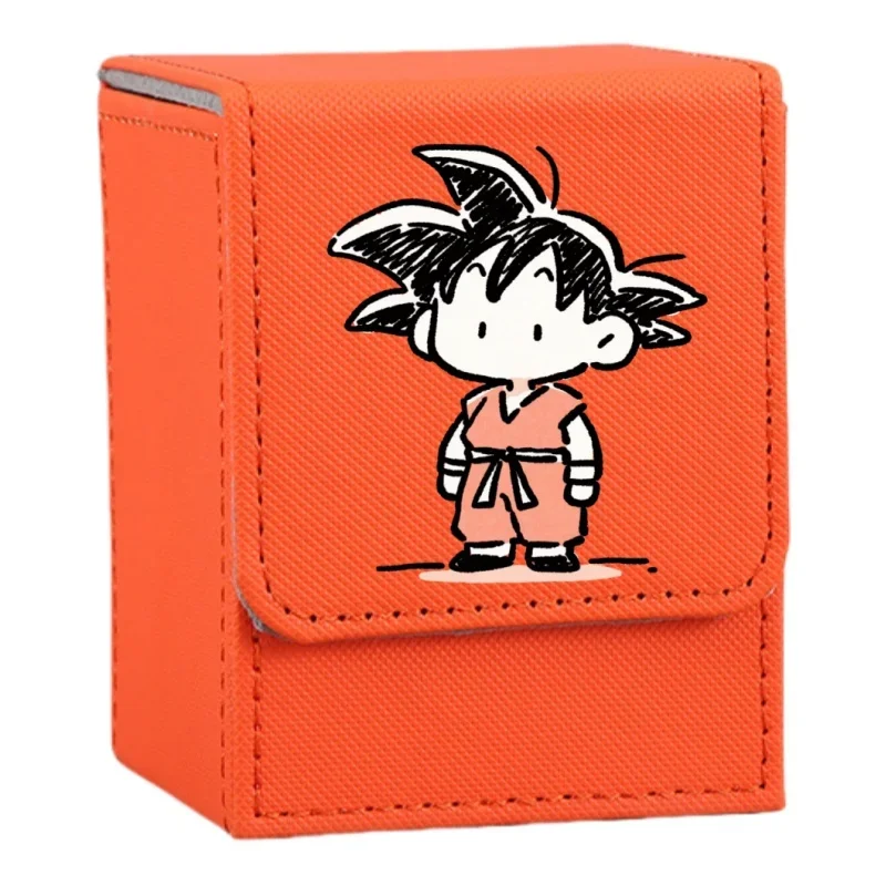 Фото Dragon Ball Card Case Son Goku Vegeta Iv Trunks Majin Buu Puaru Piccolo Diy Кожаные фигурки героев Аниме Коллекция игр Коробка №2
