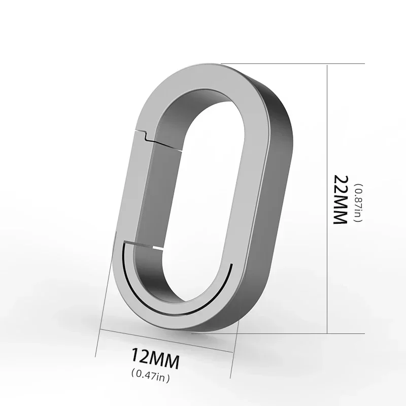 

MINI TC4 брелок из титанового сплава с пряжкой, автомобильный аксессуар, подвесная цепочка на талию, кольцо с пряжками, открывалка EDC, уличный инструмент