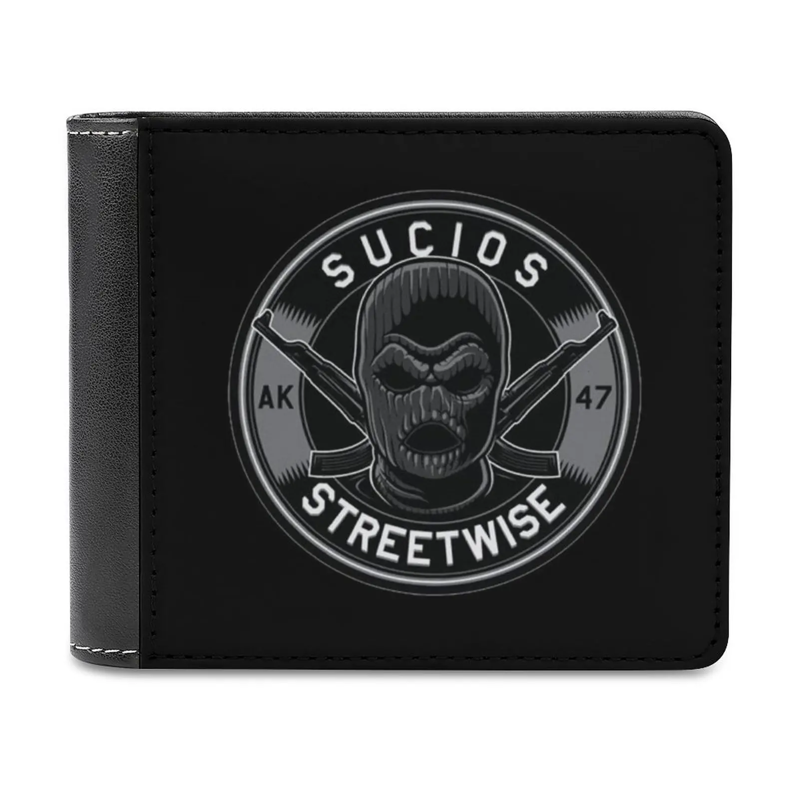 

King Lil G Ak47 suпродукты уличный мексиканский кожаный кошелек короткие тонкие мужские кошельки держатели для денег и кредитных карт мужской кошелек King Lil G