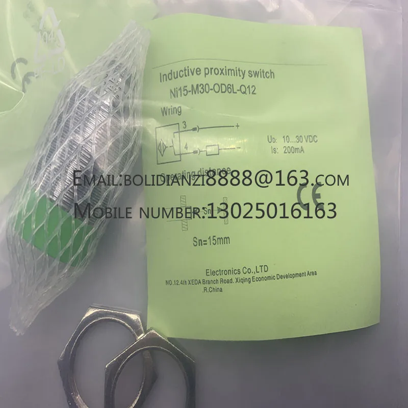 Новый датчик приближения NI15-M30-OD6L-Q12 NI15-M30-CD6L-Q12