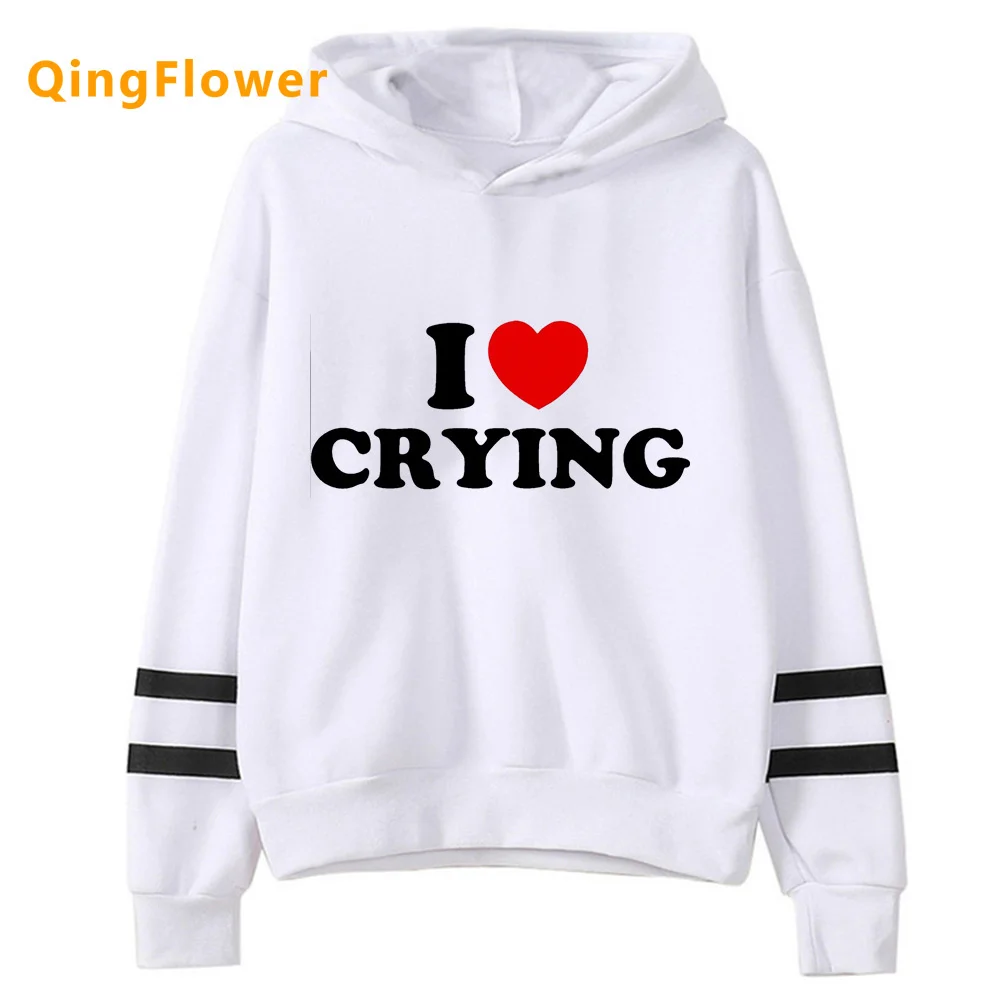 

i Heart Shirts Y2k hoodies female Korea graphic Ulzzang streetwear female pullover anime