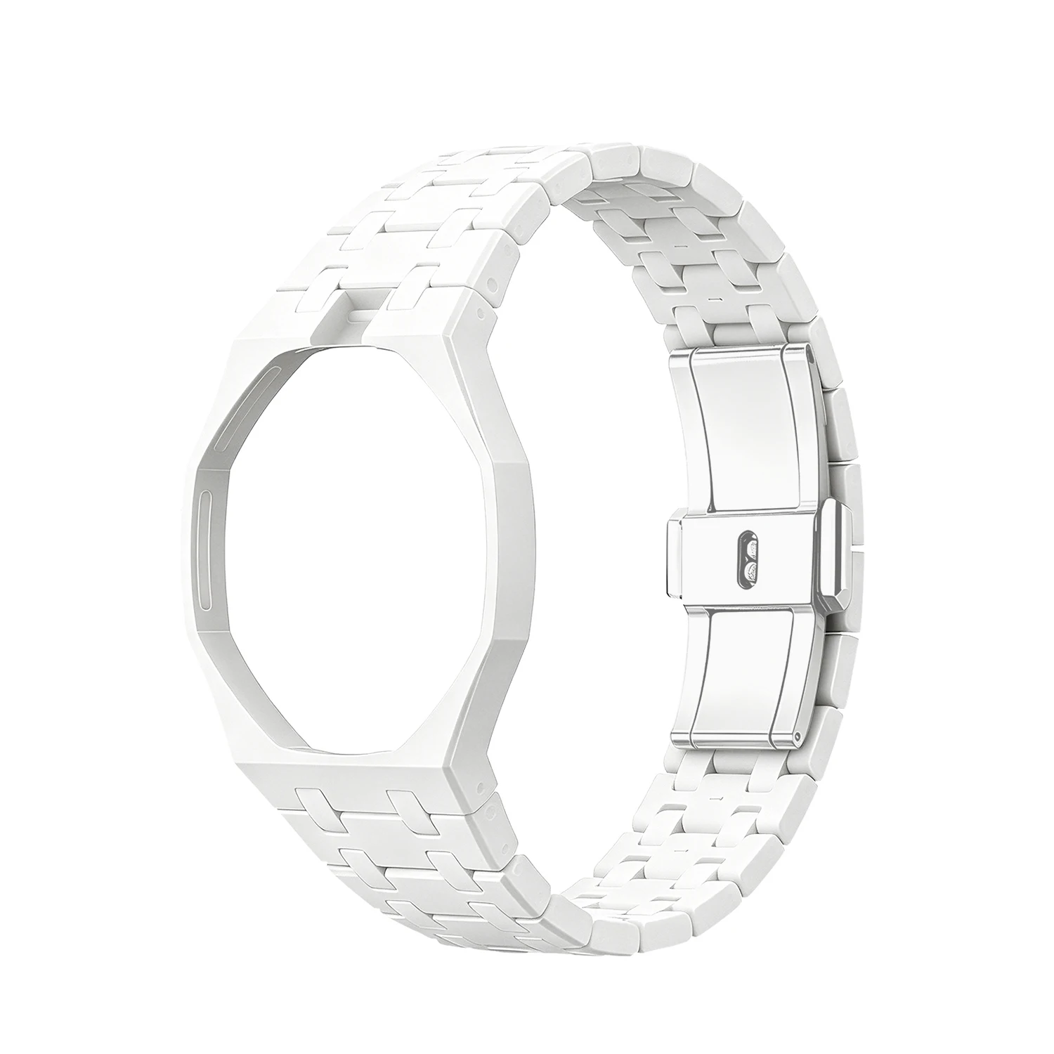 Фото Комплект для модификации часов Swatch x AP Royal Pop Bioceramic: корпус, ремешок, карманный механизм для замены браслета на наручный. №5