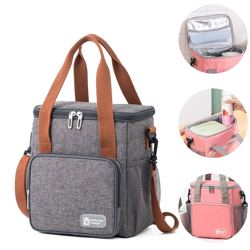 

Вместительная сумка для ланча, женская уличная Сумка для кемпинга, пешего туризма, пищевых продуктов, Детская стандартная закуска, посылка ...