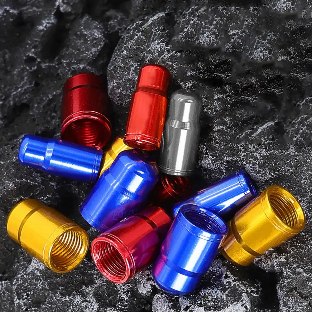 

1 Pair Fashion Rust Resistant Tyre Valve Cap Valve Cap Portable Dust-proof
