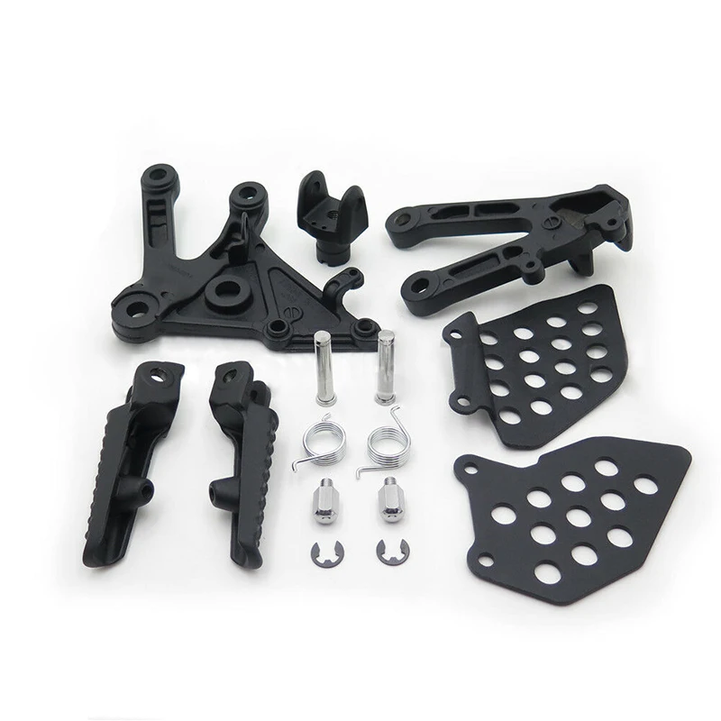

Передняя Подножка для мотоцикла, набор подножек для Honda CBR600RR 2003 2004-2006, подножки для водителя, подвески, кронштейн из алюминиевого сплава