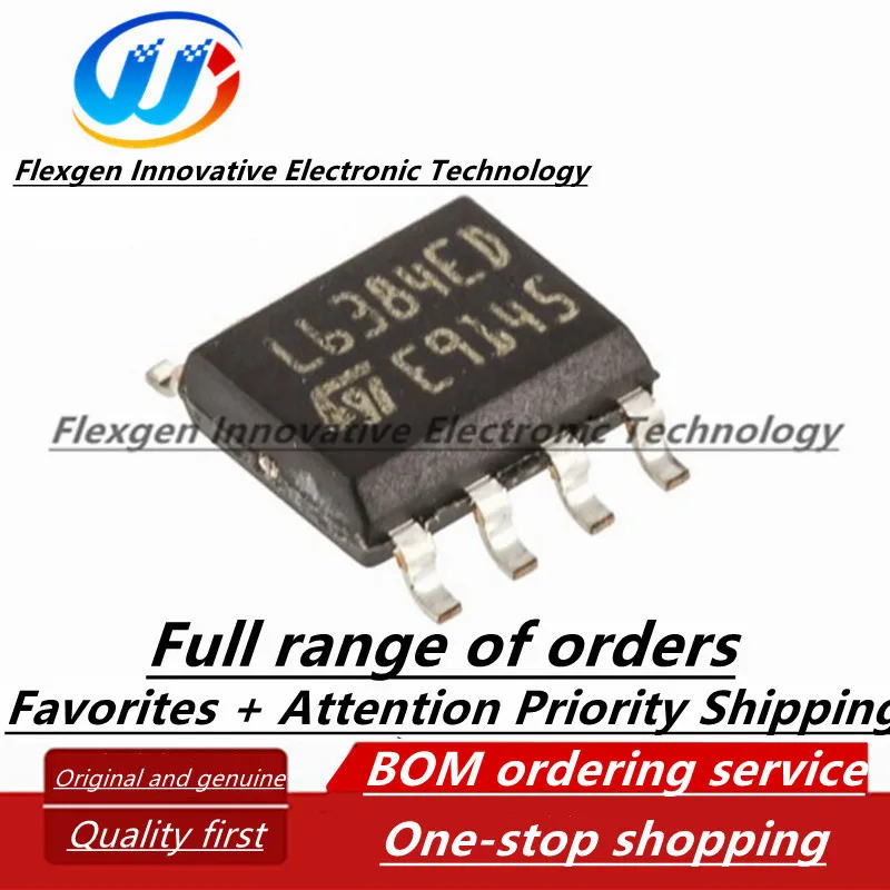 Высоковольтный полумостовой чип драйвера L6384ED L6384ED013TR L6384D SOP-8