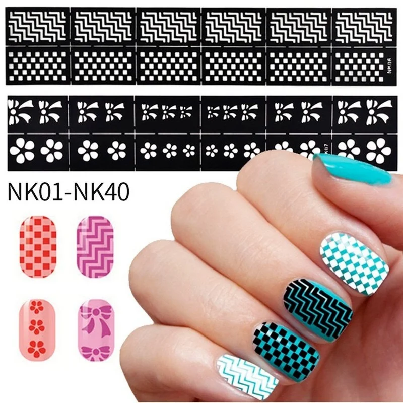

Nail stickers kuying nail art decoration foil love design nail accessories fashion nail stickers nail tools